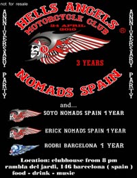 III Aniversario Hells Angels Nomads